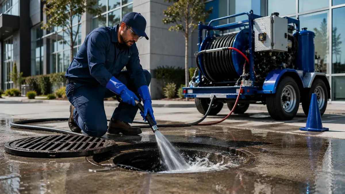 Commercial Hydro Jet Drain Cleaning in South Gate