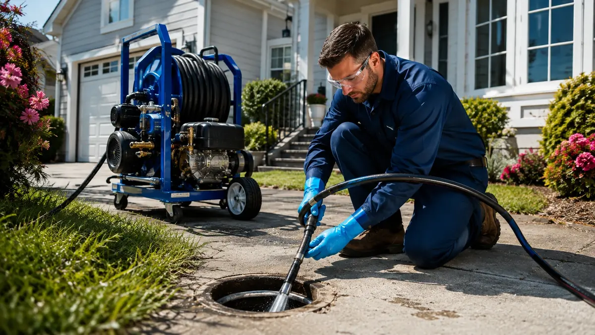 Residential Hydro Jet Drain Cleaning in South Gate
